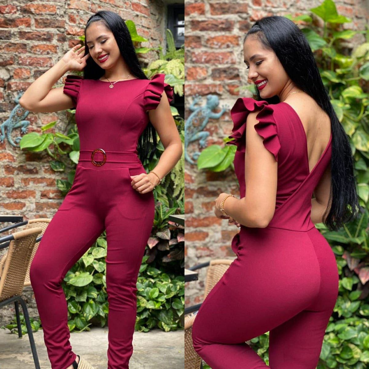 Enterizo H102d Bengalina Licrada – 5 Colores | Envío Gratis Colombia