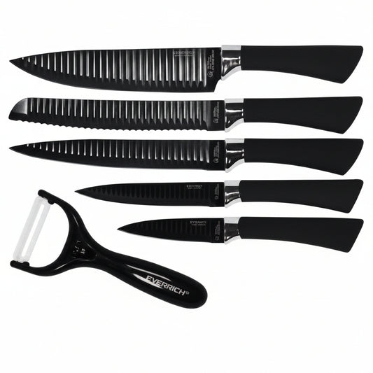 Juego Set De Cuchillos Lujo 6 Piezas