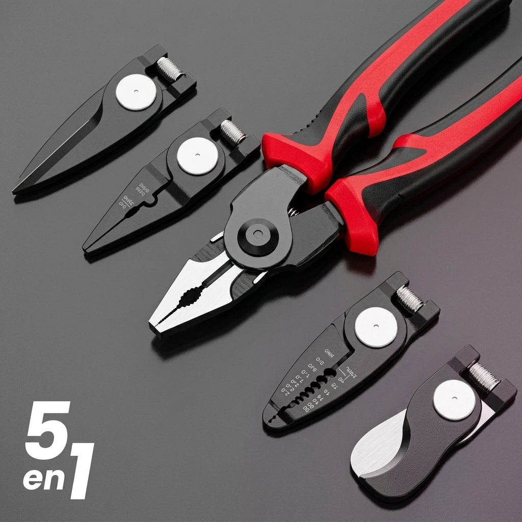 Alicate Multifuncional 5 En 1 – Para Electricistas | Vex-a